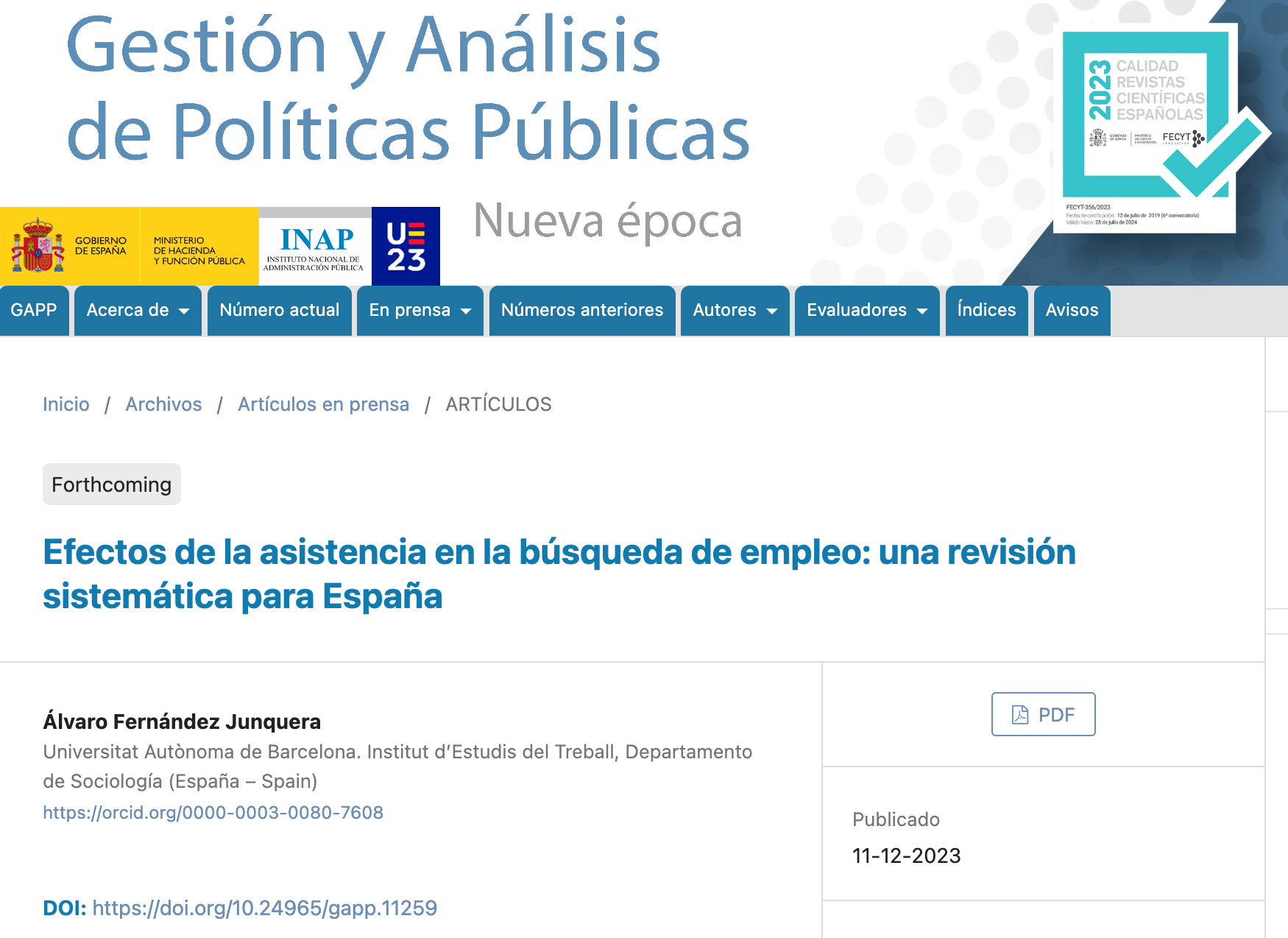 Publicaciones 5 - Asociación Española de Economía del Trabajo