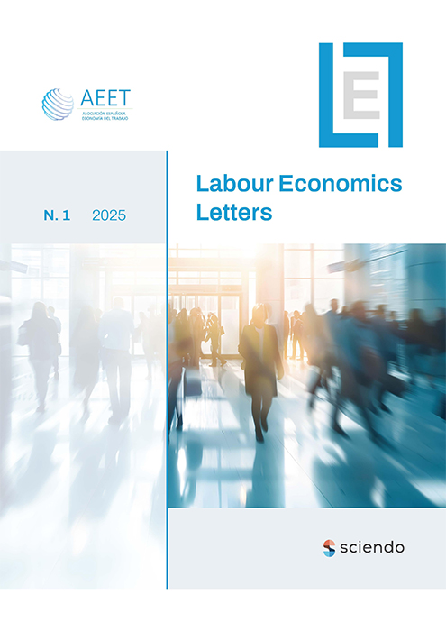 Nº1 2025 Labour Economics Letters